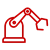 Robotic arm icon